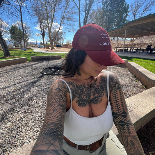 No Mistakes Embroidered Corduroy Hat